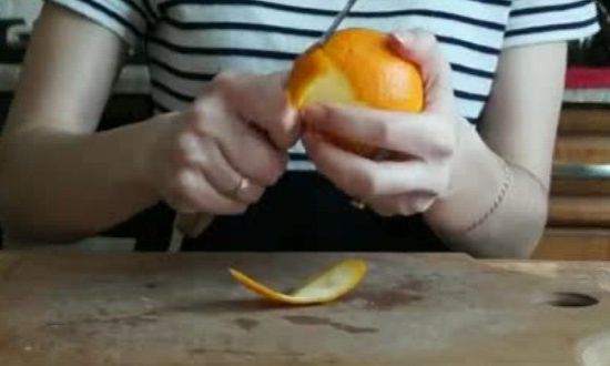 добавляем апельсин