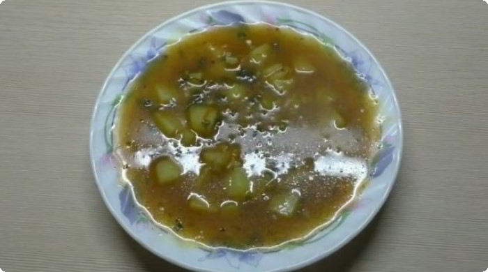 постный суп харчо